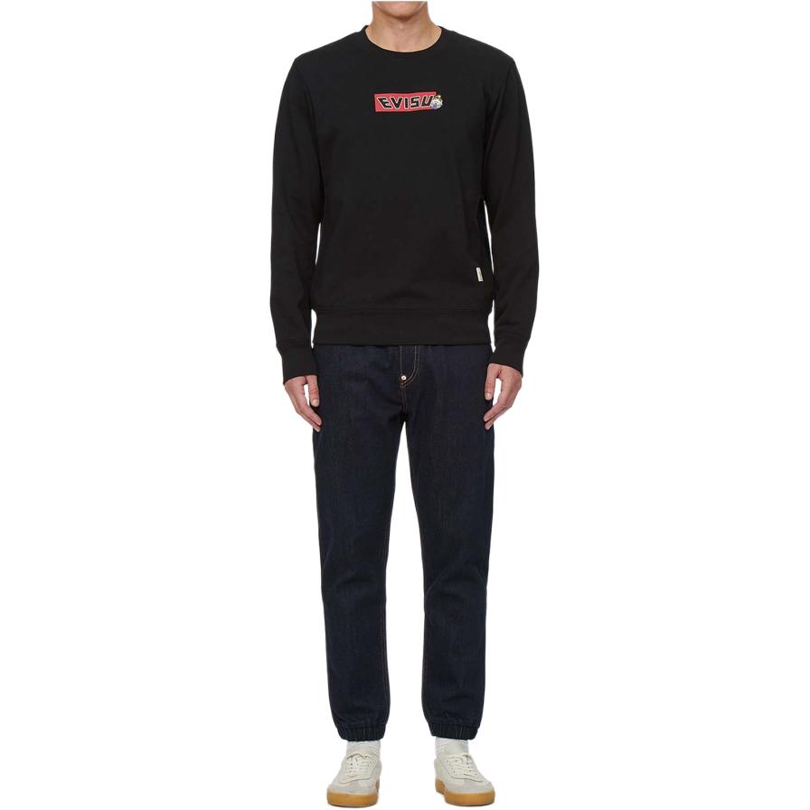 EVISU Godhead Pocket Jogger Jeans  Denim Blue 2EAHTM1JO164XXDN 圖 7