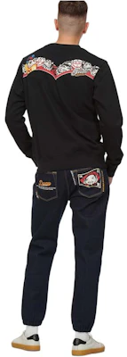 EVISU 大佛头口袋牛仔裤 蓝色 2EAHTM1JO164XXDN Cheap EVISU 大佛头口袋牛仔裤 蓝色 2EAHTM1JO164XXDN