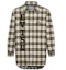 Buy EVISU Graffiti Embroidered Plaid Flannel Loose Jacket Men’s Black White 1EAGNM9JK753XX