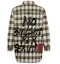 Lookbook EVISU Graffiti Embroidered Plaid Flannel Loose Jacket Men’s Black White 1EAGNM9JK753XX