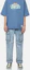 Details for EVISU Jeans Wide-Leg Graffiti Logo Biru Denim dengan Desain Lepas-Pasang. 2ESHTM3JE124FFCT