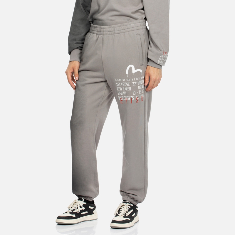 Purchase EVISU 塗鴉海鷗圖案直筒休閒長褲 男款 2EAHTM3SP8050STCT