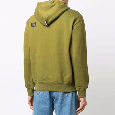 EVISU 綠色連帽衫搭配標誌印花 2EAEBM1SW443LFKH Purchase EVISU 綠色連帽衫搭配標誌印花 2EAEBM1SW443LFKH