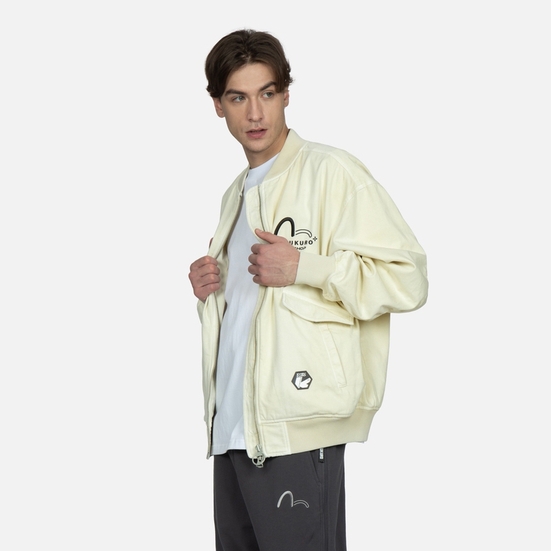 EVISU Gull Repeated Logo Zip-Up Jacket 2ESGNM3JK769OSCT 圖 4