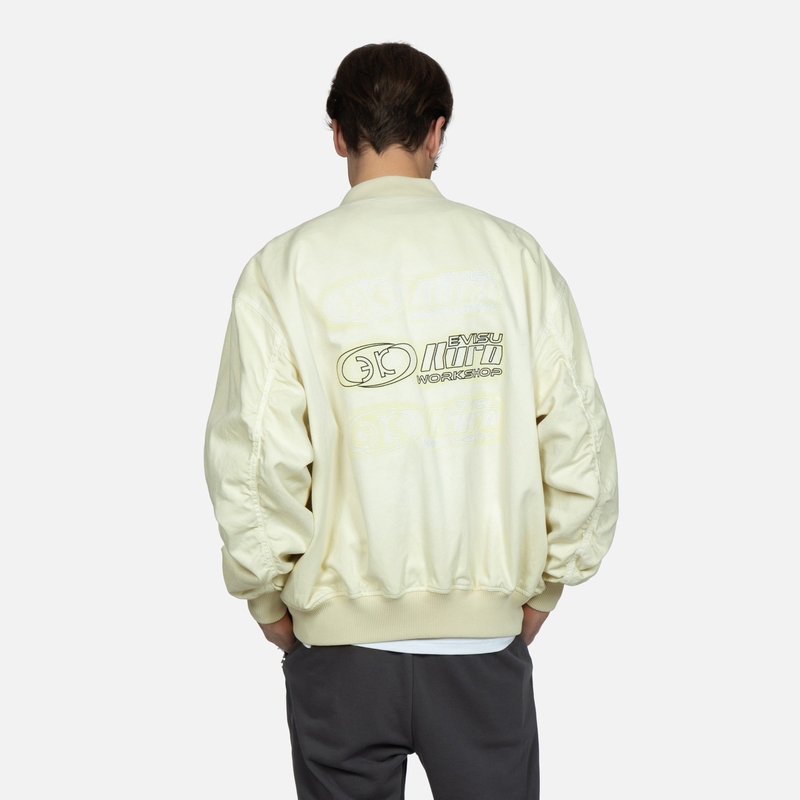EVISU Gull Repeated Logo Zip-Up Jacket 2ESGNM3JK769OSCT 圖 5