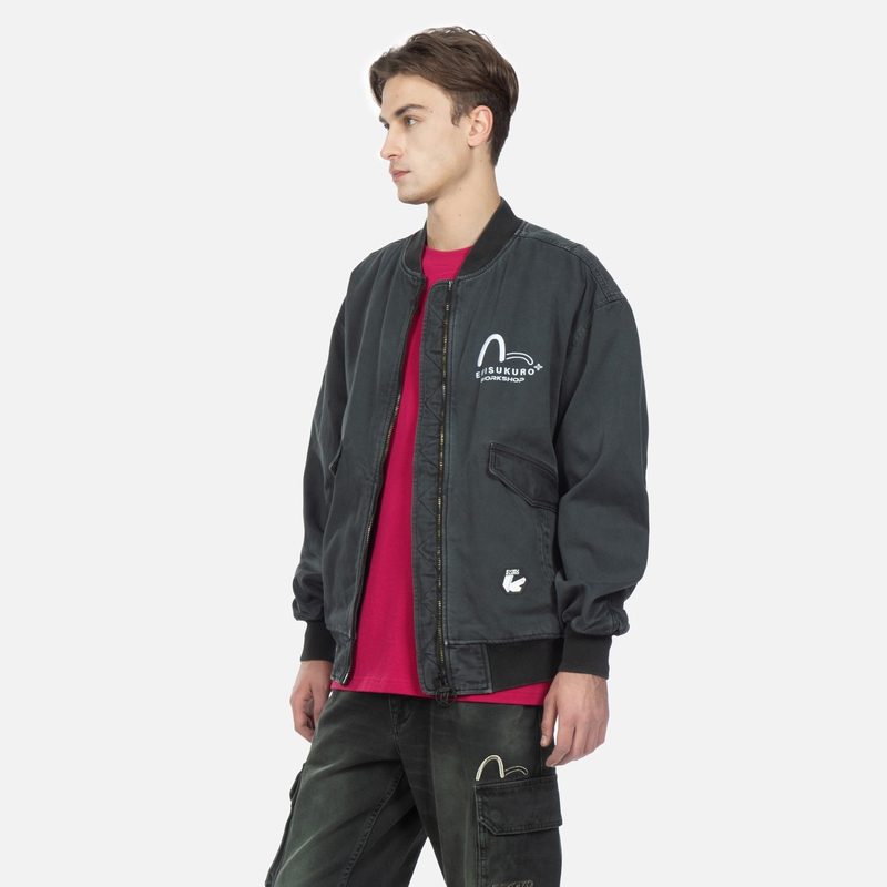 EVISU Gull Repeated Logo Zip-Up Jacket 2ESGNM3JK769OSCT 圖 8