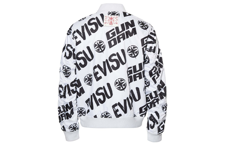 Purchase 에비수 건담 프린트 리버시블 봄버 재킷 남성 블루 화이트 투톤 2EAGUM0JK740XX