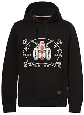 EVISU 高達盾牌標誌連帽衫 黑色 2EAGUM0SW442XX Buy EVISU 高達盾牌標誌連帽衫 黑色 2EAGUM0SW442XX