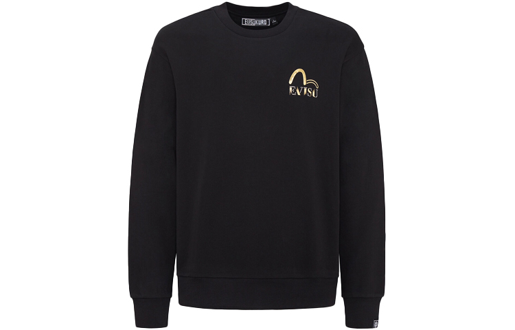 Lookbook EVISU Hannya Oni Montage Print Sweatshirt Hitam 2ESGNM1SW322LF