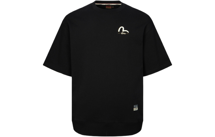 Lookbook EVISU 日本海浪與海鷗印花短袖圓領衛衣 男士 2ESHTM4WS7058RXCT