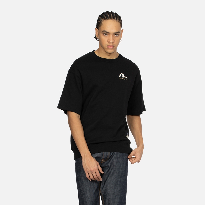 Purchase EVISU 日本海浪與海鷗印花短袖圓領衛衣 男士 2ESHTM4WS7058RXCT