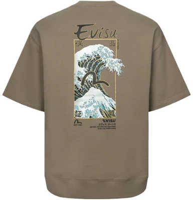 EVISU 日本海浪與海鷗印花短袖圓領衛衣 男士 2ESHTM4WS7058RXCT Details for EVISU 日本海浪與海鷗印花短袖圓領衛衣 男士 2ESHTM4WS7058RXCT