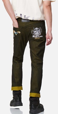 Pantalones Negros EVISU KURO 23SS Hannya Seagull Bordados Hombre. 2ESGNM3JE91717CT Shop Pantalones Negros EVISU KURO 23SS Hannya Seagull Bordados Hombre. 2ESGNM3JE91717CT