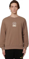 Cheap EVISU KURO AW22 Hannya Skull Embroidered Logo Long Sleeve Sweatshirt 2EAGNM2SW459RXCT