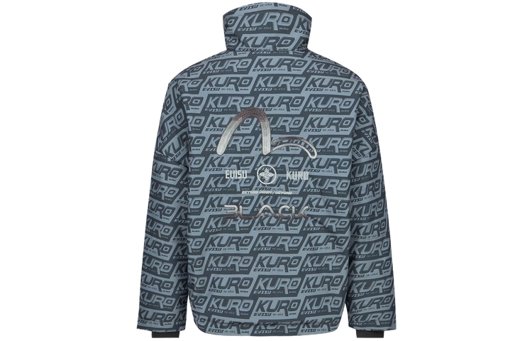 EVISU KURO AW22 Multicolor Alphabet Print Jacket 2EAGNM2JK709LFPQ 圖 3