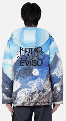 EVISU KURO FW22 雪山印花羽絨外套 多色款 2EAGNM2NJ704XXPL Purchase EVISU KURO FW22 雪山印花羽絨外套 多色款 2EAGNM2NJ704XXPL
