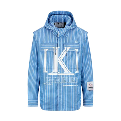 Evisu Kuro SS22 Hoodie Shirt with Logo Print. 2ESGNM2SJ756LFCT