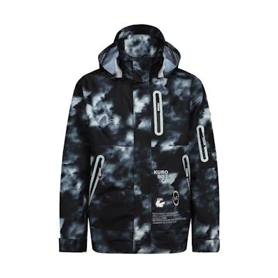 EVISU KURO SS23 Camo Multi-Pocket Hooded Jacket Multicolor 2ESGNM3JK770RXPL