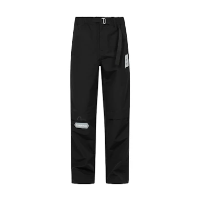 EVISU KURO SS24 Casual Pants with Water Print and Patchwork Design. 2ESGNM4PP5253XXSN