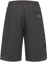 EVISU KURO SS24 Paisley & Seagull Embroidery Charcoal Grey Shorts. 2ESGNM4ST5179XXCT EVISU KURO SS24 Paisley & Seagull Embroidery Charcoal Grey Shorts. 2ESGNM4ST5179XXCT