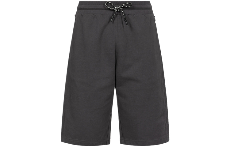 Lookbook エヴィス KURO SS24 ペイズリー＆カモメ刺繍 チャコールグレーショーツ. 2ESGNM4ST5179XXCT