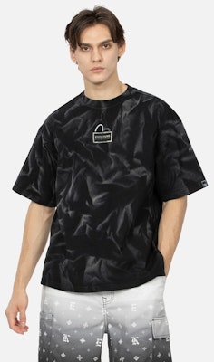 EVISU KURO SS24 タイダイ シーガル オーバーサイズ Tシャツ 2ESGNM4TS5144LFCT Cheap EVISU KURO SS24 タイダイ シーガル オーバーサイズ Tシャツ 2ESGNM4TS5144LFCT