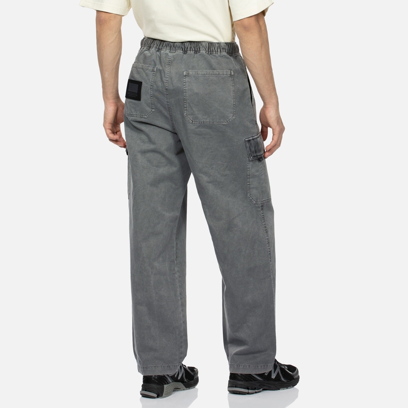 EVISU KURO SS24 All-over Print Wide Pocket Cargo Pants Men Grey 2ESGNM4PT5120LFCT 圖 4