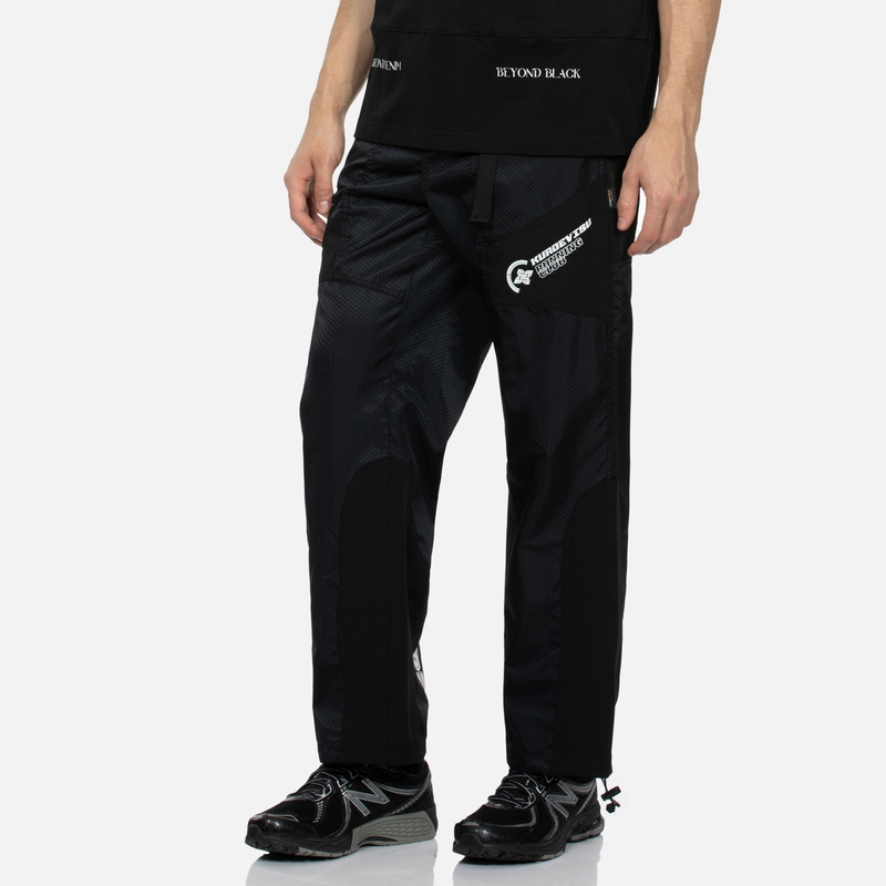 Purchase EVISU KURO SS24 拼接标志常规版型休闲长裤 2ESGNM4PJ5017XXSN