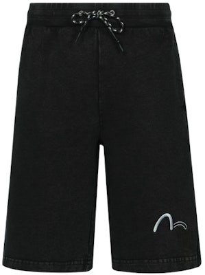 EVISU KURO SS24 Celana Pendek Santai Logo Seagull Bordir Hitam. 2ESGNM4ST5182XXCT Order EVISU KURO SS24 Celana Pendek Santai Logo Seagull Bordir Hitam. 2ESGNM4ST5182XXCT