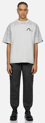 EVISU KURO SS24 洗水質感多袋休閒運動褲 男款 深灰 2ESGNM4SP5174RXCT Details for EVISU KURO SS24 洗水質感多袋休閒運動褲 男款 深灰 2ESGNM4SP5174RXCT