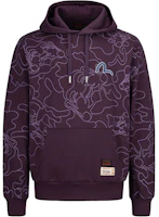 EVISU Linear Graphic Camo Print Sweatshirt Unisex. 2EAHTM1SW336LFCT EVISU Linear Graphic Camo Print Sweatshirt Unisex. 2EAHTM1SW336LFCT