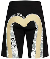 EVISU Logo Print Casual Comfortable Fit Sports Shorts. 2ESHTM3ST374XXCT EVISU Logo Print Casual Comfortable Fit Sports Shorts. 2ESHTM3ST374XXCT