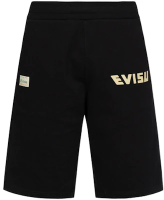 EVISU Logo Print Casual Comfortable Fit Sports Shorts. 2ESHTM3ST374XXCT Purchase EVISU Logo Print Casual Comfortable Fit Sports Shorts. 2ESHTM3ST374XXCT