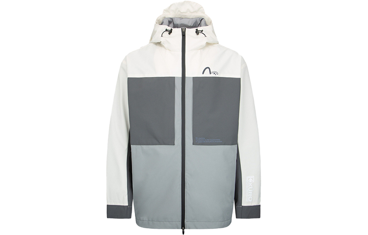 EVISU Logo Printed Colorblock Windbreaker Jacket  Multicolor 2EAGNM2JK704SLPL 圖 2