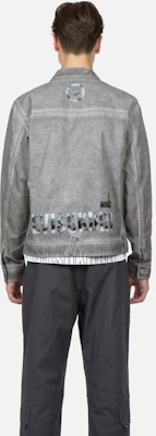 EVISU ロゴ プリント ウォッシュド シングルブレスト ジャケット - ライトグレー 2ESGNM3JK746XXCT Cheap EVISU ロゴ プリント ウォッシュド シングルブレスト ジャケット - ライトグレー 2ESGNM3JK746XXCT