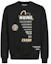 Buy EVISU男士黑色多图案印花logo卫衣 2EAGNM0SW371LF