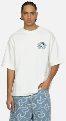 EVISU 男款寬鬆佛頭與海鷗圖案圓領T恤 2ESHTM4WS1052OSCT Purchase EVISU 男款寬鬆佛頭與海鷗圖案圓領T恤 2ESHTM4WS1052OSCT