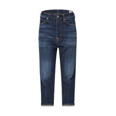 EVISU Mid-Waist Zipper Denim Jeans for Men 2ESHTM2JE10827CP