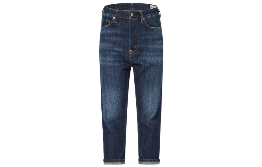 EVISU Mid-Waist Zipper Denim Jeans for Men 2ESHTM2JE10827CP 圖 3