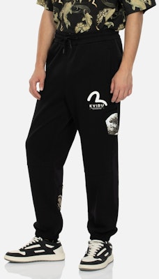 エヴィス メンズ マルチポケットプリント バギースウェットパンツ ブラック 2EAHTM4SP7081LFCT Purchase エヴィス メンズ マルチポケットプリント バギースウェットパンツ ブラック 2EAHTM4SP7081LFCT