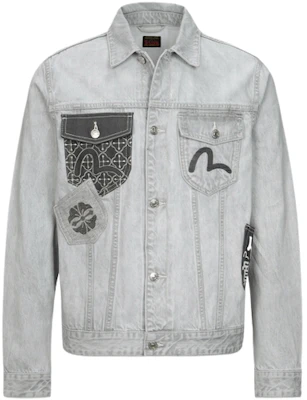 Jaket Denim Pria EVISU Multi-Pocket Regular Fit. 2ESHTM4DJ7004XXDN Buy Jaket Denim Pria EVISU Multi-Pocket Regular Fit. 2ESHTM4DJ7004XXDN