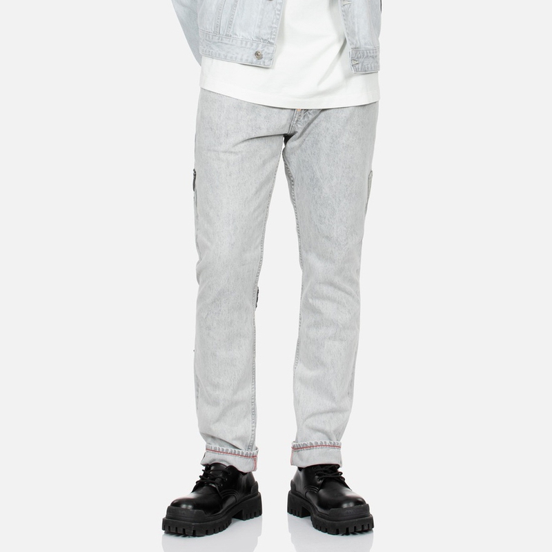 Purchase EVISU Multi-Pocket Slim Fit Jeans Men Denim Gray. 2ESHTM4JE702617DN