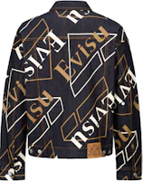Lookbook EVISU Multicolor All-Over Logo Print Denim Jacket for Men. 2EAHTM1DJ796LFCT
