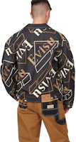 Purchase EVISU Multicolor All-Over Logo Print Denim Jacket for Men. 2EAHTM1DJ796LFCT
