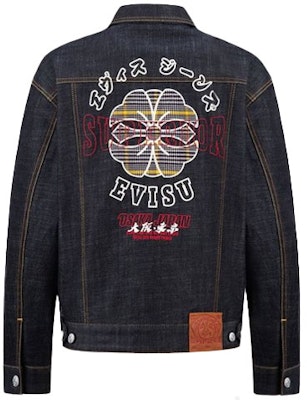 EVISU 格紋拼接丹寧外套 秋季款 - 丹寧藍. 2EAHTM1DJ787LFCQ Lookbook EVISU 格紋拼接丹寧外套 秋季款 - 丹寧藍. 2EAHTM1DJ787LFCQ