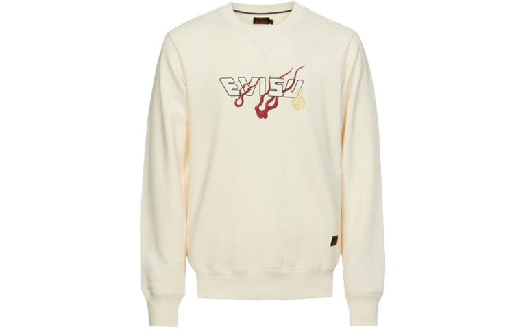 Lookbook EVISU Poseidon Logo Sulaman Baju Sejuk Lelaki Fit Santai M 2EAHTM1SW316XX