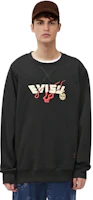Details for EVISU Poseidon Embroidery Logo M Printed Relaxed Fit Sweatshirt Men 2EAHTM1SW316XX