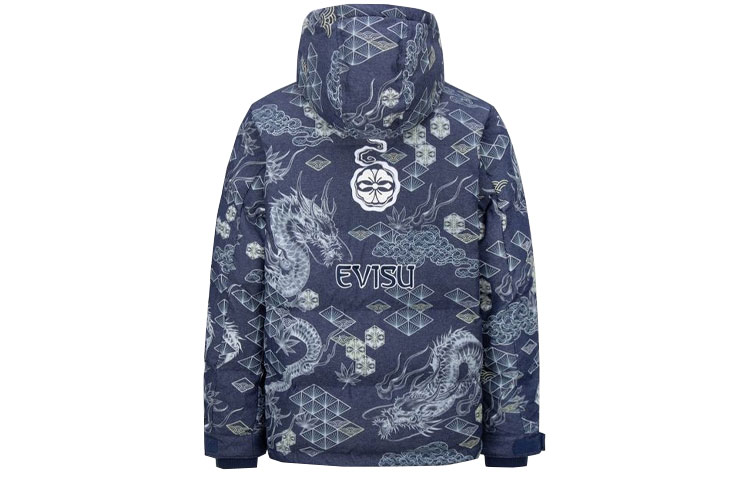 Evisu Poseidon Graphic Print Puffer Jacket Multicolor 2EAHTM1JK710XXNQ 圖 3