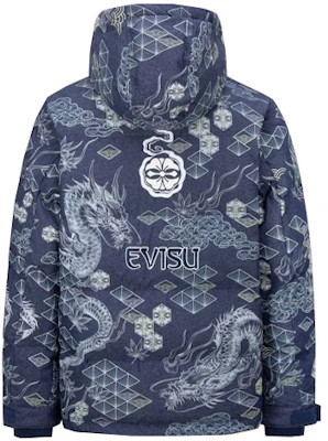 Chaqueta Acolchada Gráfica Evisu Poseidon Multicolor. 2EAHTM1JK710XXNQ Lookbook Chaqueta Acolchada Gráfica Evisu Poseidon Multicolor. 2EAHTM1JK710XXNQ