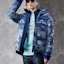 Shop Chaqueta Acolchada Gráfica Evisu Poseidon Multicolor. 2EAHTM1JK710XXNQ